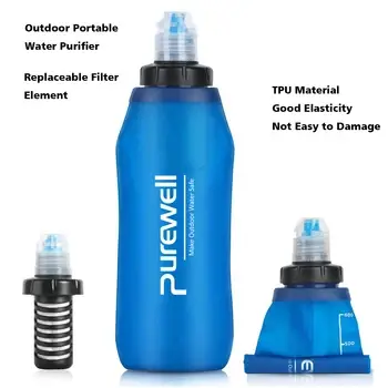 CLEAR2O® PERSONAL COLLAPSIBLE WATER FILTER BOTTLE - PWB800