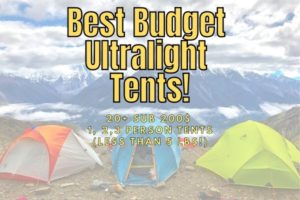 Best CHEAP Ultralight backpacking Tents!